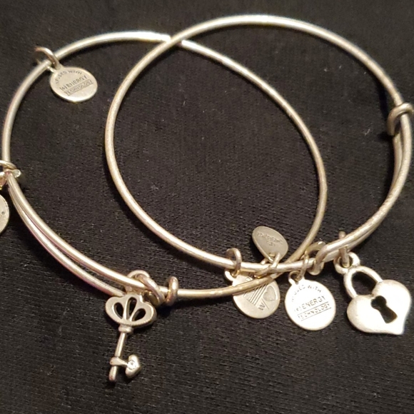 Alex and Ani Jewelry - Alex and ani Lock & Key set